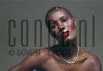 05-06-1978 Grace Jones at studio in Amsterdam, Juni 05, 1978.

[keywords]Posed, Headshot[/keywords]